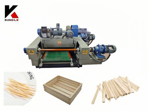  Veneer Peeling Machine For Ice Cream Stick and Wooden Cutlery Production