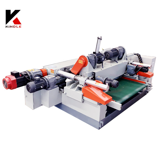 4 feet automatic cam model wood veneer rotary peeling machine