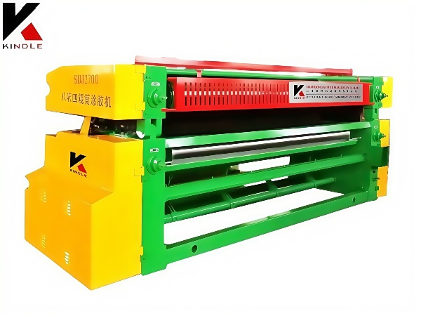 Wood Furniture Automatic Wood Double Sides Glue Applicator For Plywood