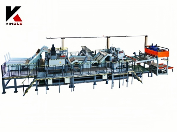 8 Feet Spindleless Veener Peeling Line Machine
