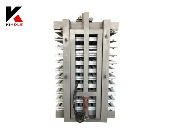 Hollow tube core veneer dryer for veneer drying machine