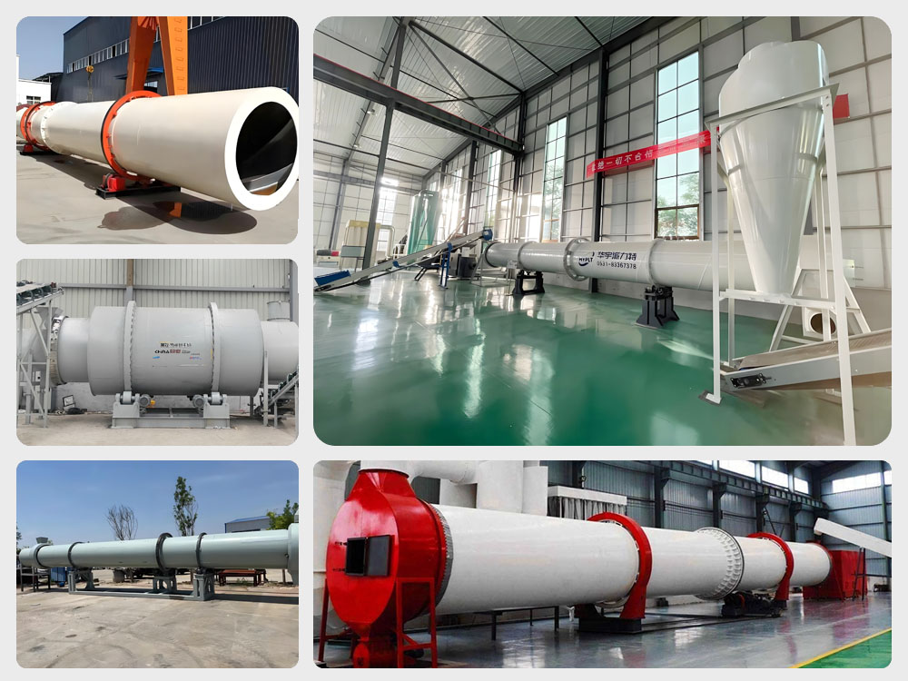 wood shaving rotary dryer 