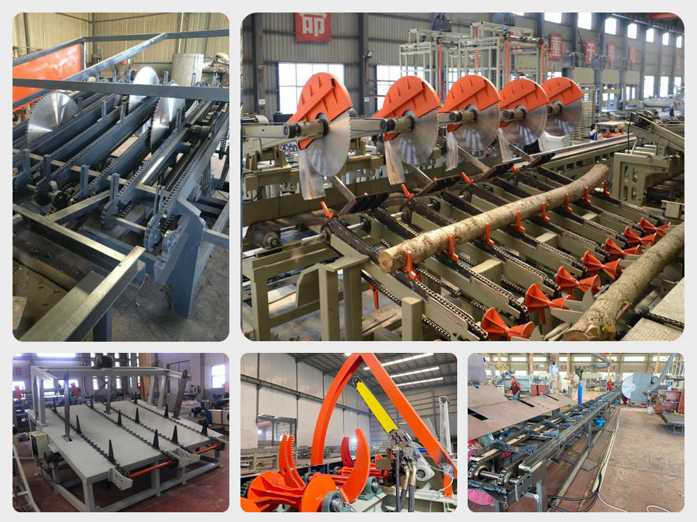 log cutting saw working picture 2