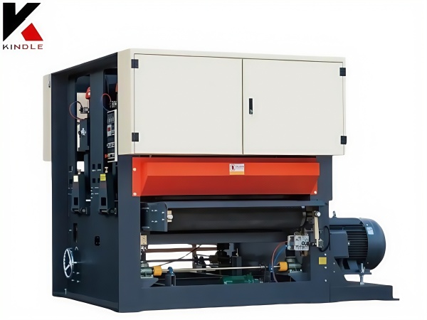 Fixed thickness single plywood surface finishing sanding equipment 