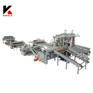 automatical spindle veneer peeling line 