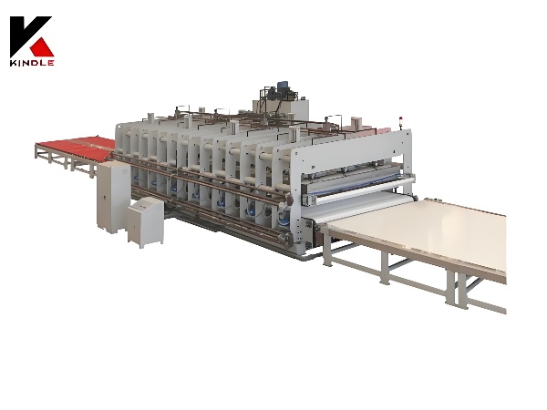 Long Conveying Belt Laminating Press Machine For Plywood