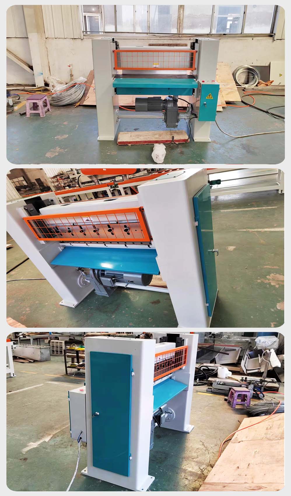 wood veneer cutting machine