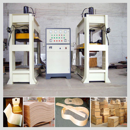 curve hot press machine 