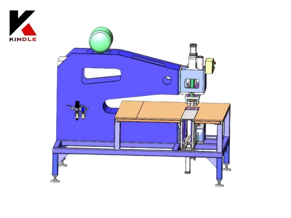 Oval Shape Veneer Mending Machine For Core Veneer 