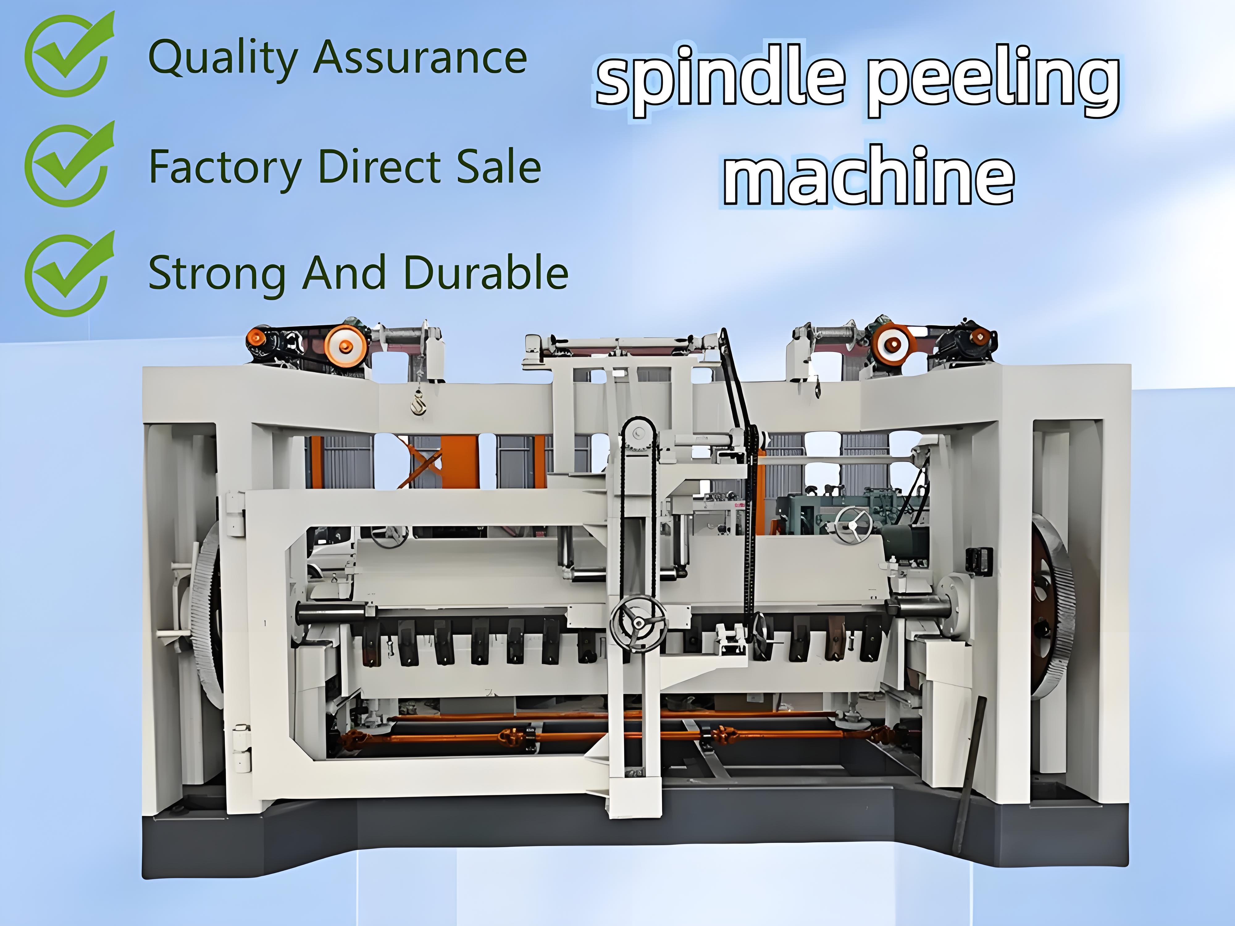 spindle veneer peeling machine 22