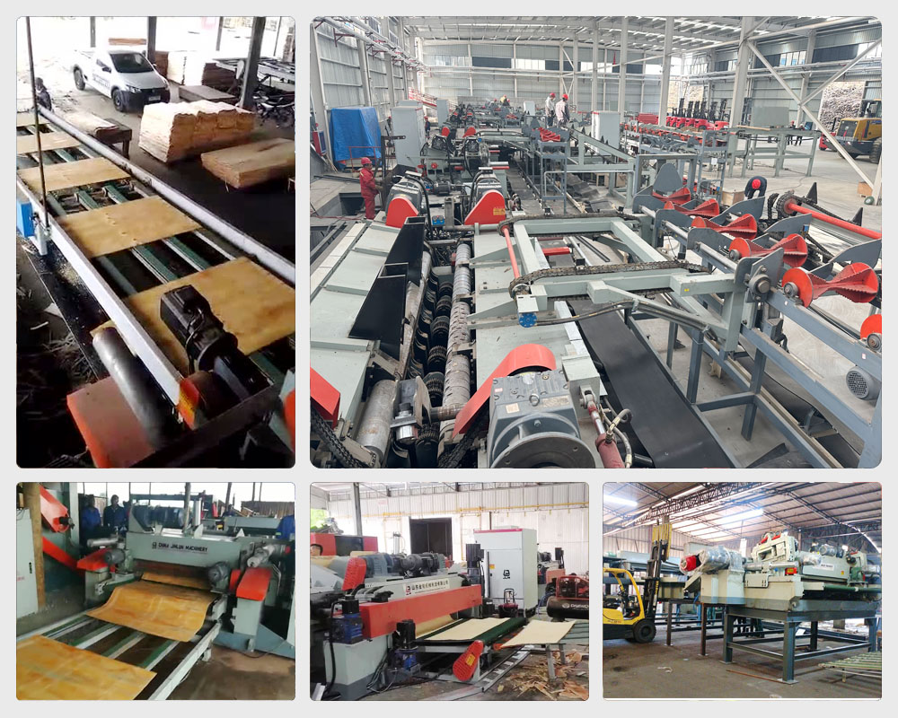 4 feet peeling machine working picture