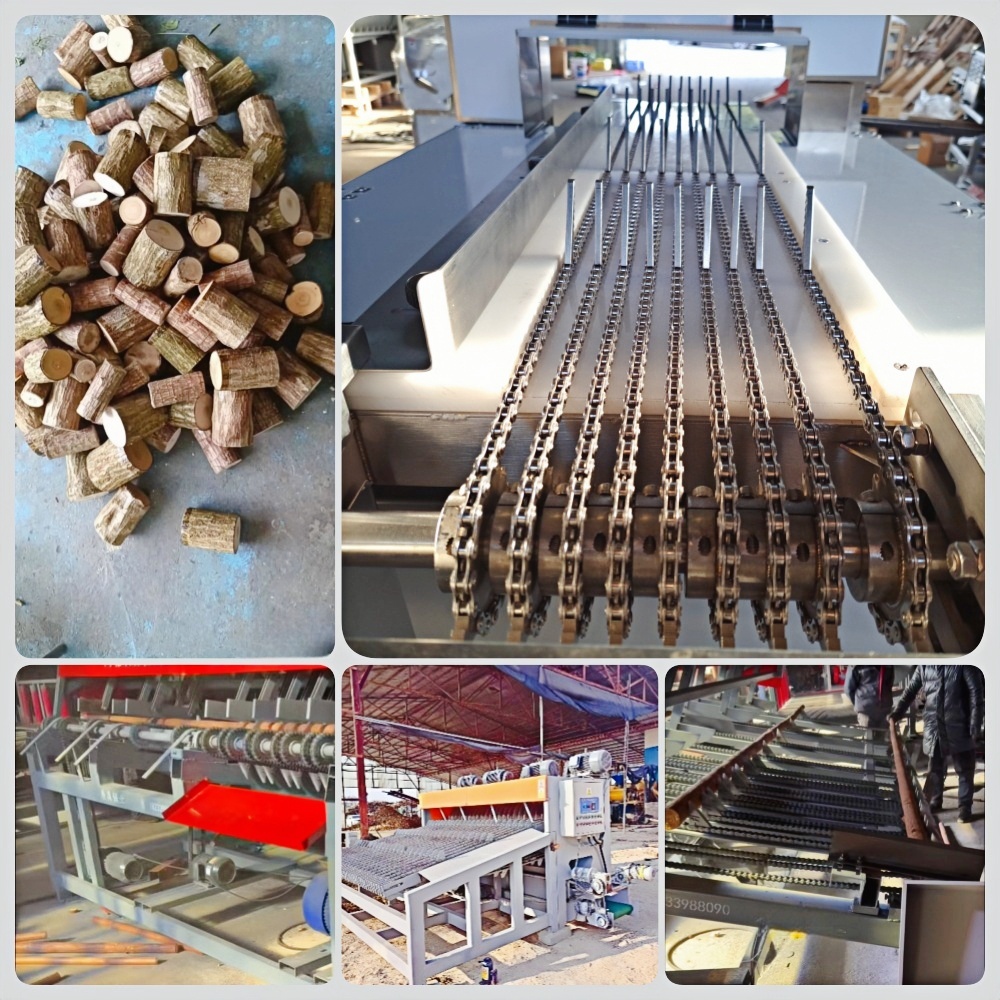 wooden shaft cutting saw