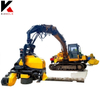 Fully automatic felling machine with wood cutting function