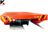 Wireless rubber wheeled flatbed truck Rail transport platform vehicle