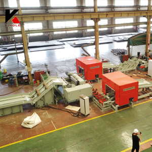 4 feet high efficiency automatical double veneer peeling line