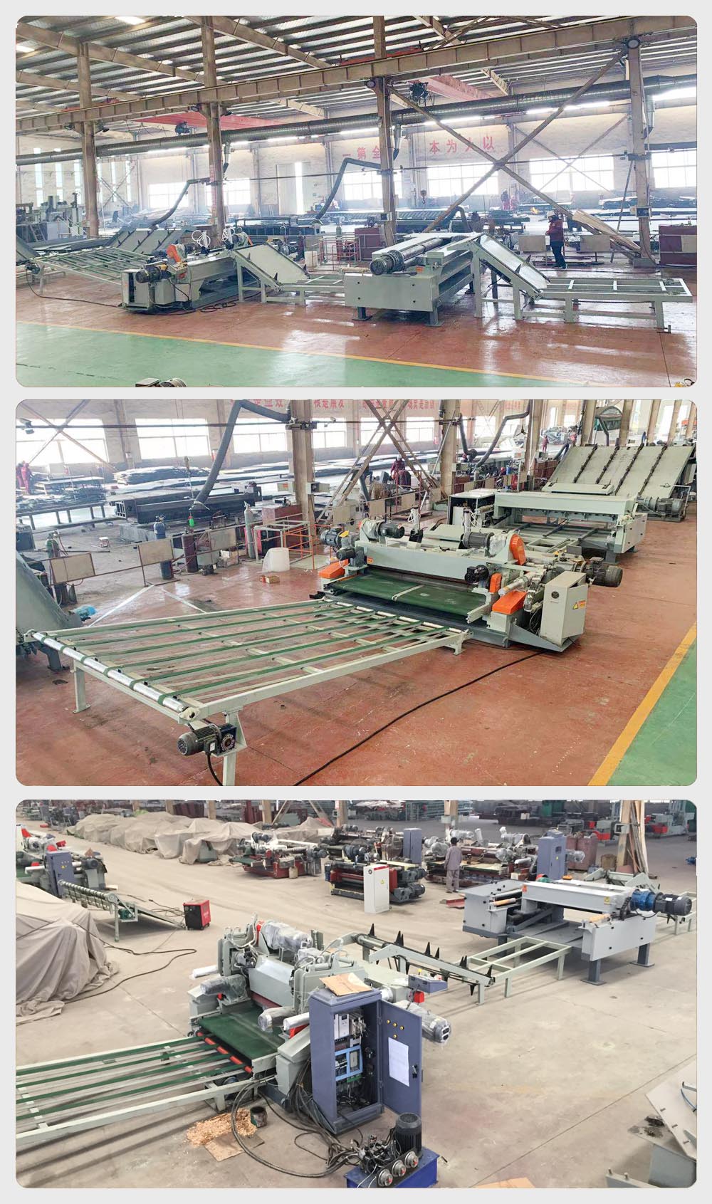 SIMPLE PEELING LINE MACHINE SHOWING