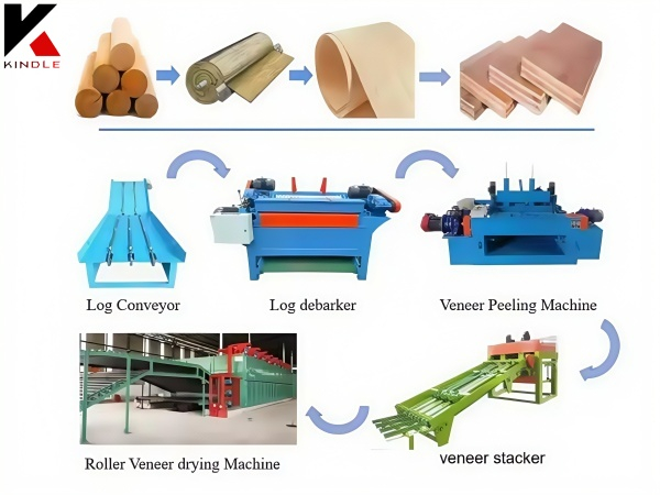 Advanced Automated Plywood Processing Line for Efficient Lumber Production