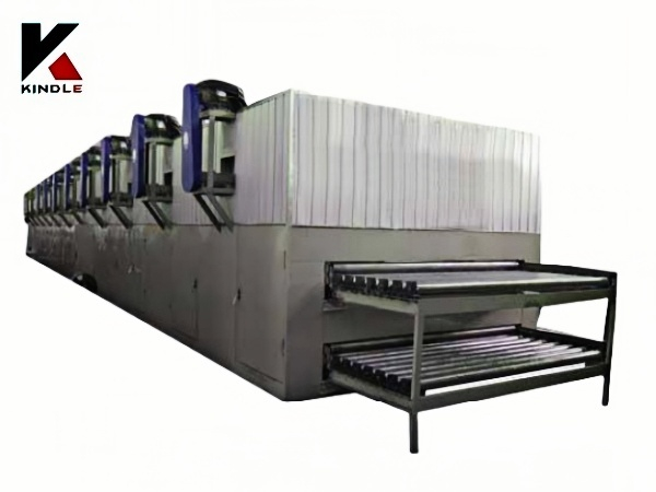 Roller type plywood drying equipment for plywood production
