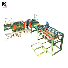 Automatic L type veneer teeth jointing machine