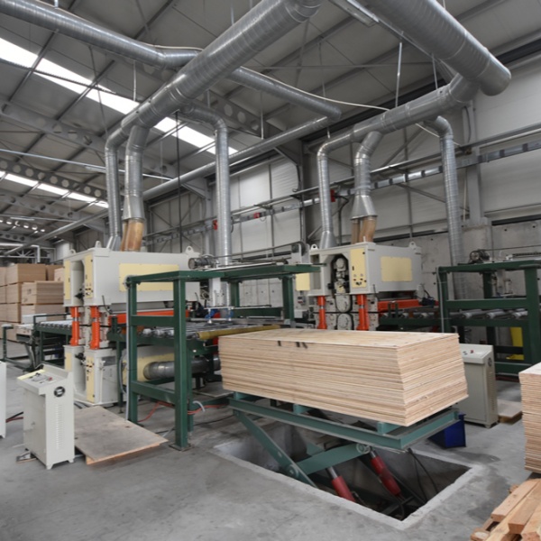 One-line Finishing for Plywood Trimming And Sanding
