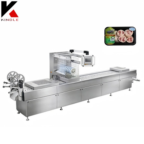 High Quality Automatic Thermoform Vacuum Packaging Machine for Food Dates Dried Fruit.