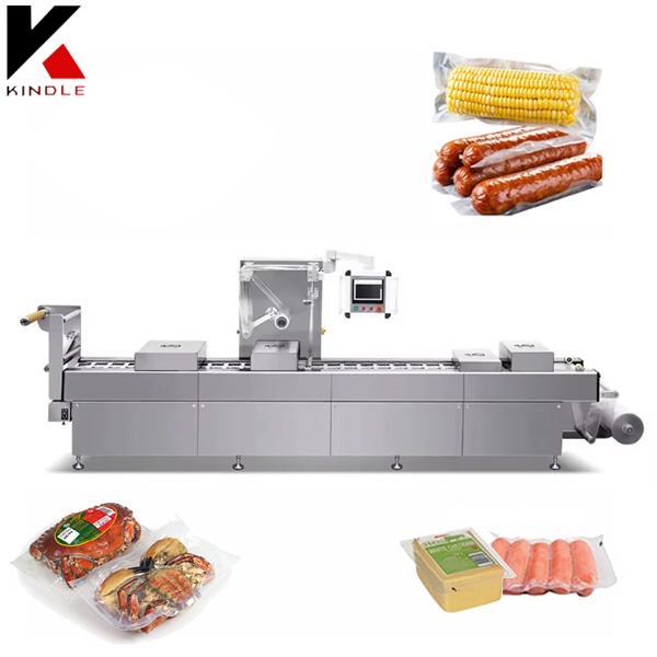 High Quality Automatic Thermoform Vacuum Packaging Machine for Food Dates Dried Fruit.