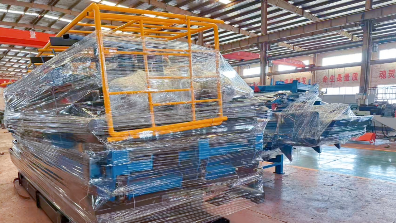 Wood Processing Machinery Before Shipment