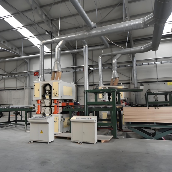 Full Automatic Plywood Double Siede Sanding Line